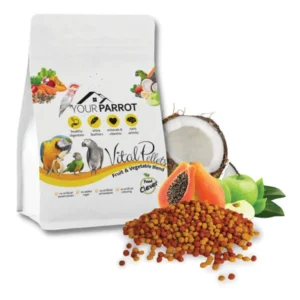 Your Parrot Vital Pellets Fruit and Vegetable Blend Complete Parrot Food 3kg